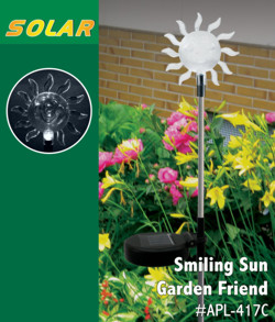 Happy Sun Solar Garden Stake Light