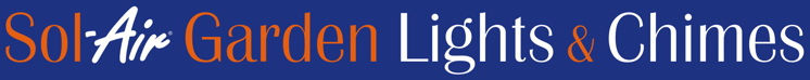 Sol-Air Solar Powered Garden Lights & Chimes