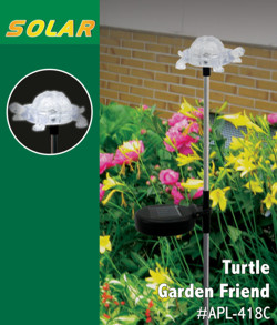 Turtle Solar Garden Stake Light